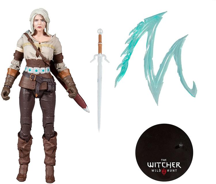 McFarlane - Figurine action de 17.8cm  -  The Witcher III Wild Hunt  -  Ciri