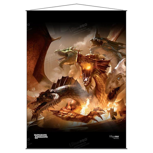Ultra Pro - Wall Scroll - Dungeons & Dragons  -  The Rise of Tiamat  -  68 X 95 cm