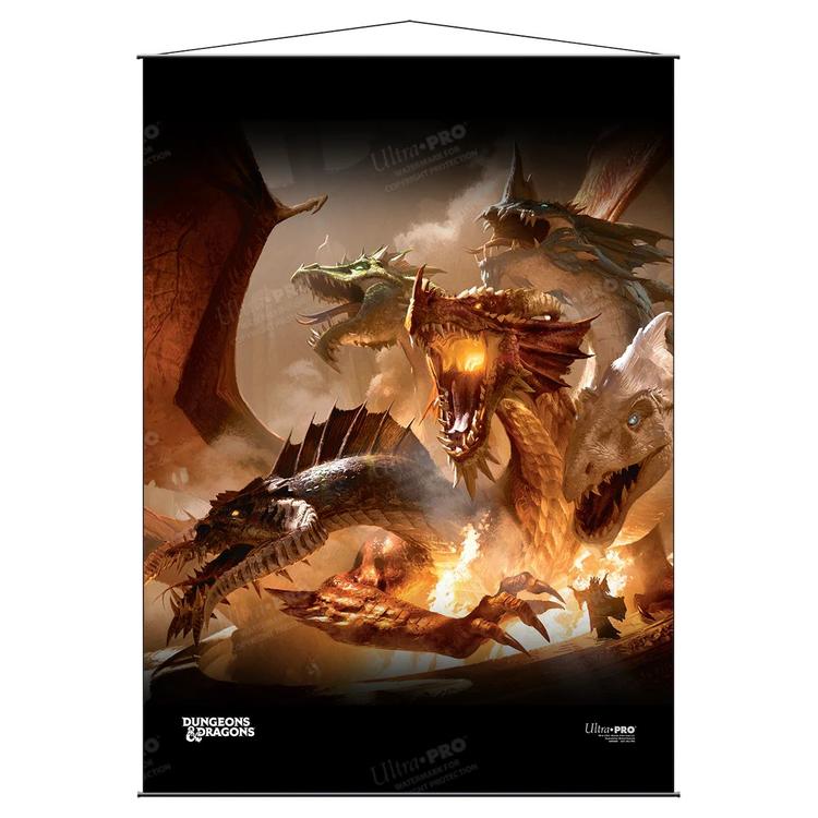 Ultra Pro - Wall Scroll - Dungeons & Dragons - The Rise of Tiamat