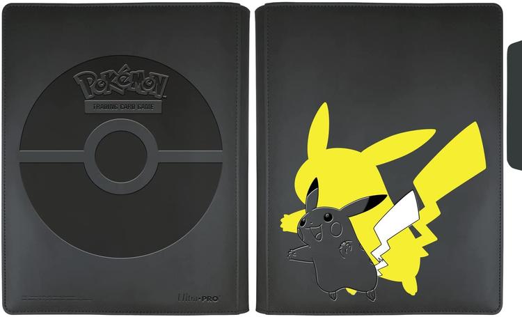 Ultra Pro - 9 Pocket Portfolio with Zipper - 360 Slots - Pokémon - Elite Series Pikachu