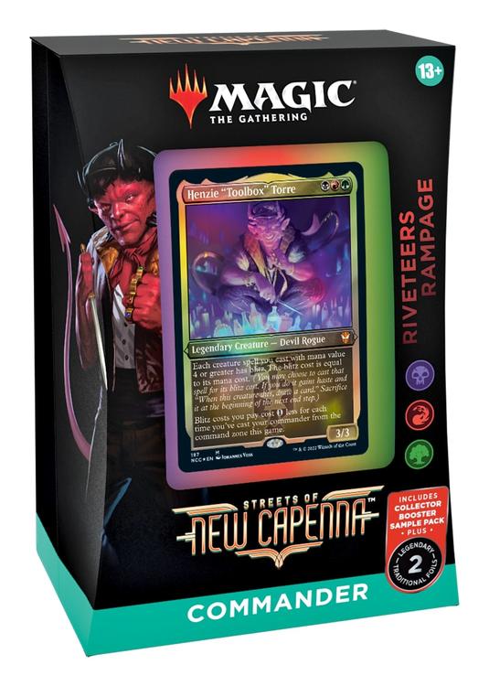 Magic The Gathering - Commander Deck  -  Streets of New Capenna  -  Riveteers Rampage