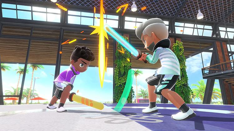 NINTENDO SWITCH SPORTS WITH LEG STRAP