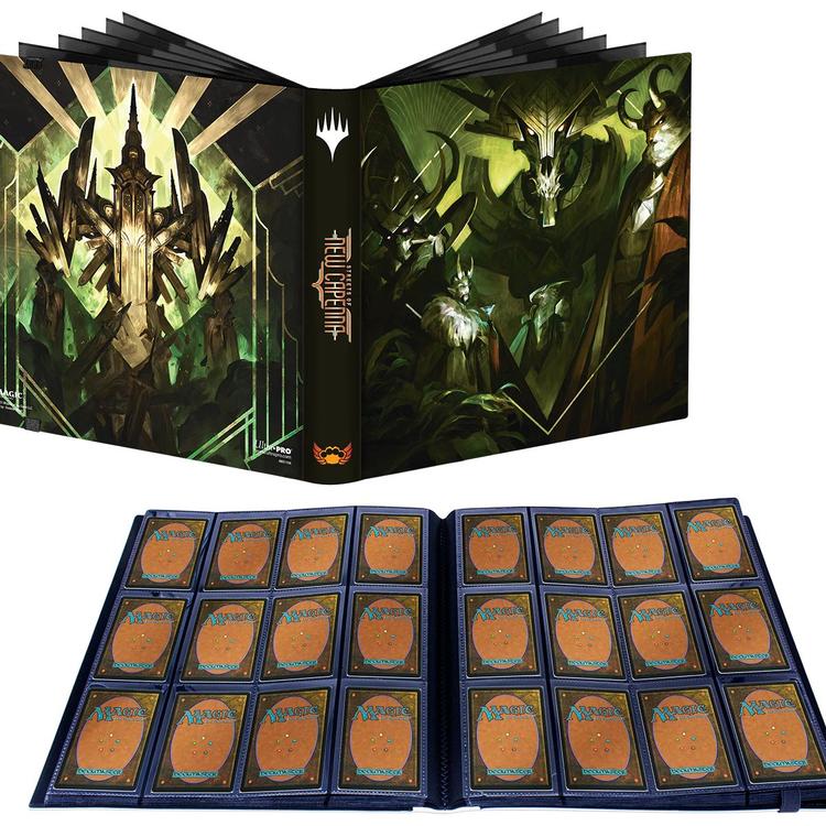 Ultra Pro - Portfolio 12 pochettes - 480 emplacements  -  Magic The Gathering  -  Streets of  New Capenna  -  Meeting of the five and titan of industry