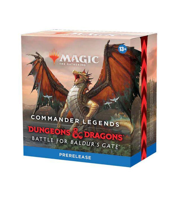 MTG - Prerelease Box - Commander Legends - Dungeons & Dragons Battle for Baldur's Gate
