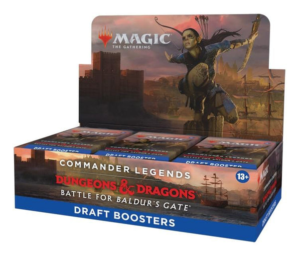 MTG - Boîte de Draft Boosters  -  Commander Legends  -  Dungeons & Dragons Battle for Baldur's Gate