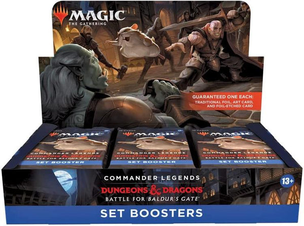 MTG - Booster Set Box - Commander Legends - Dungeons & Dragons Battle for Baldur's Gate