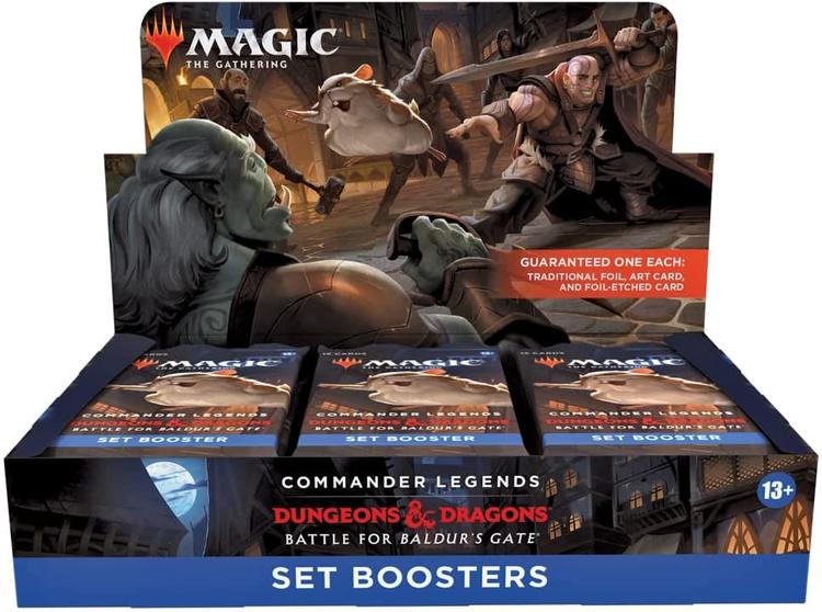 MTG - Boîte de Set Boosters  -  Commander Legends  -  Dungeons & Dragons Battle for Baldur's Gate