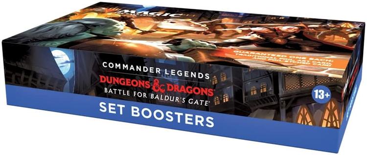 MTG - Boîte de Set Boosters  -  Commander Legends  -  Dungeons & Dragons Battle for Baldur's Gate