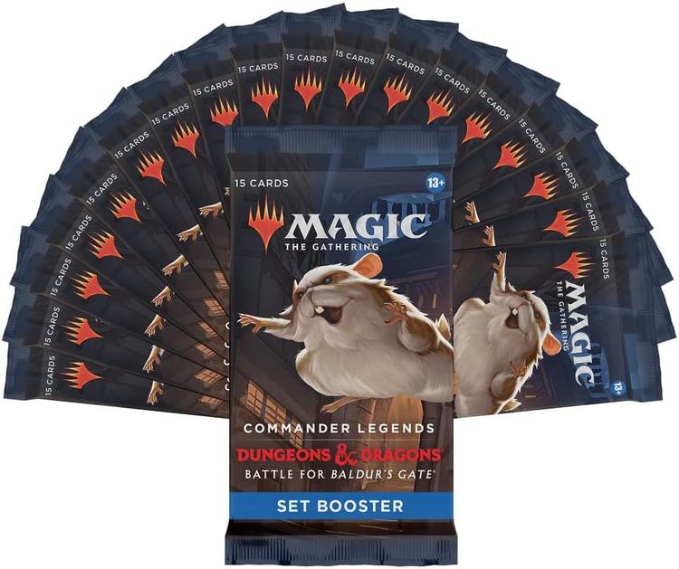 MTG - Boîte de Set Boosters  -  Commander Legends  -  Dungeons & Dragons Battle for Baldur's Gate