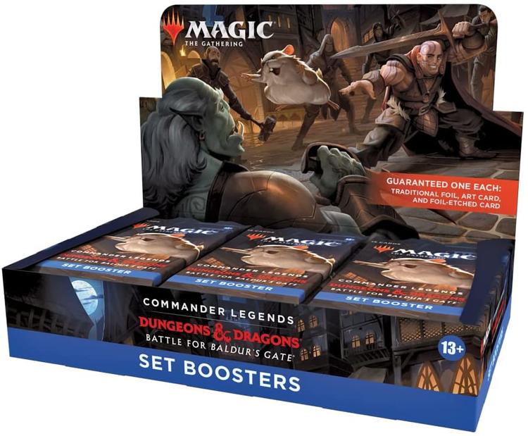 MTG - Boîte de Set Boosters  -  Commander Legends  -  Dungeons & Dragons Battle for Baldur's Gate