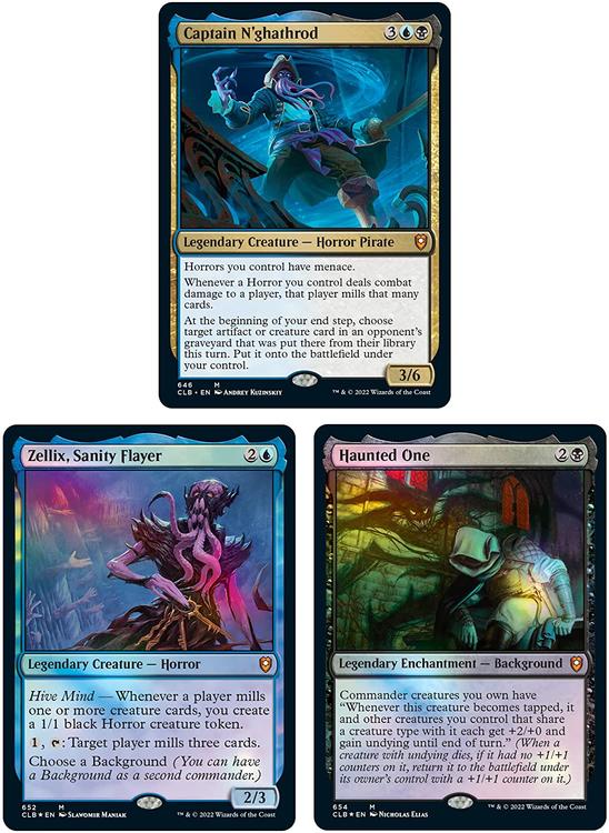 Magic The Gathering - Commander Deck  -  Commander Legends  -  Dungeons & Dragons Battle for Baldur's Gate  -  Mind Flayarrrs