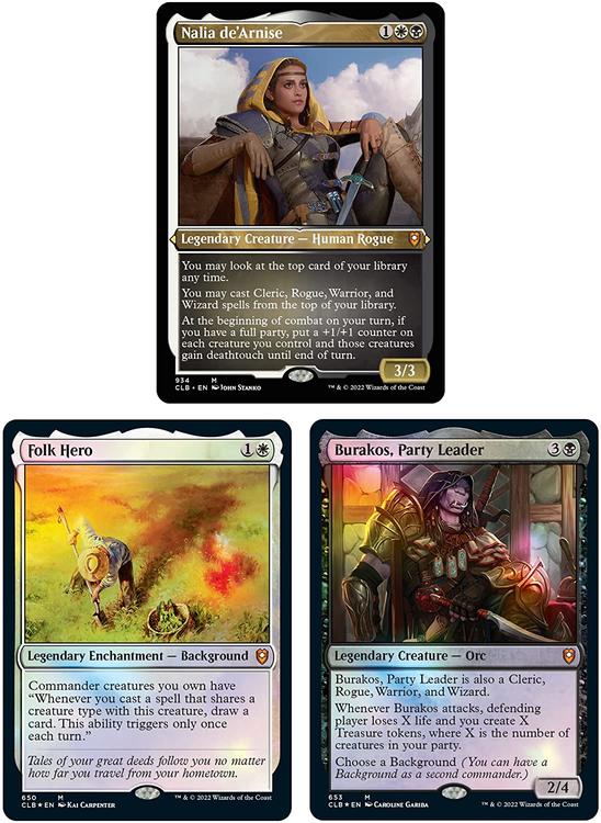 Magic The Gathering - Commander Deck  -  Commander Legends  -  Dungeons & Dragons Battle for Baldur's Gate  -  Party time