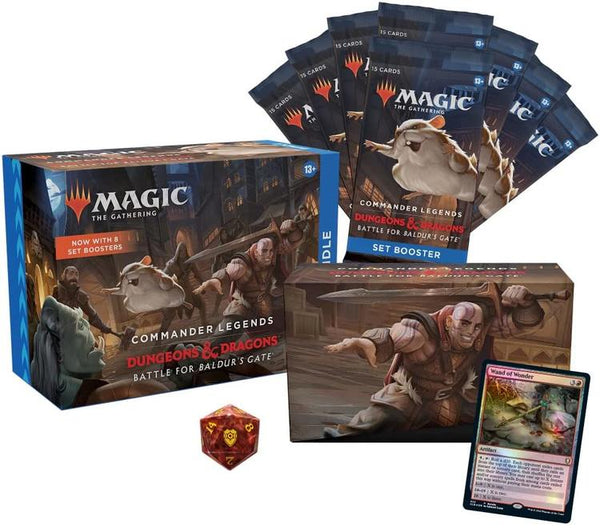 Magic The Gathering - Bundle  -  Commander Legends  -  Dungeons & Dragons Battle for Baldur's Gate