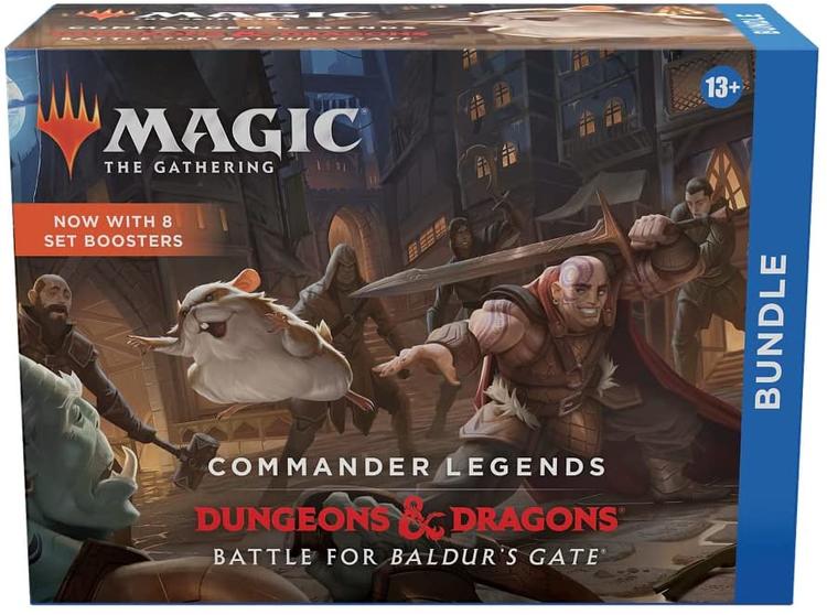 Magic The Gathering - Bundle  -  Commander Legends  -  Dungeons & Dragons Battle for Baldur's Gate