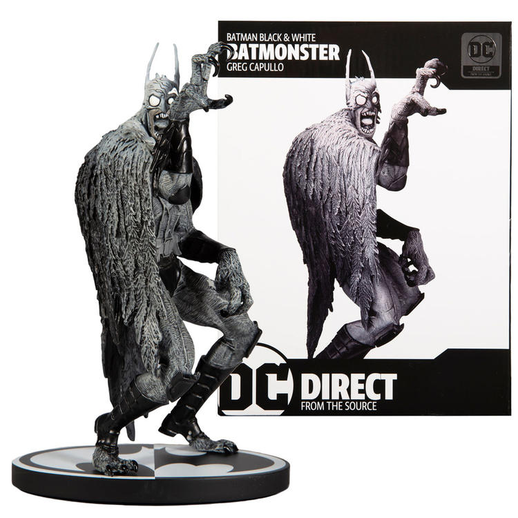 McFarlane - DC Direct - 18.5cm DC Figure - Batman Black and White - Batmonster (Limited numbered edition)