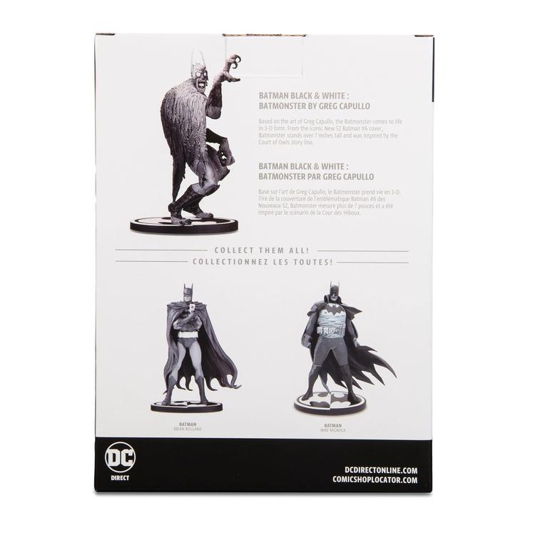McFarlane - DC Direct - 18.5cm DC Figure - Batman Black and White - Batmonster (Limited numbered edition)