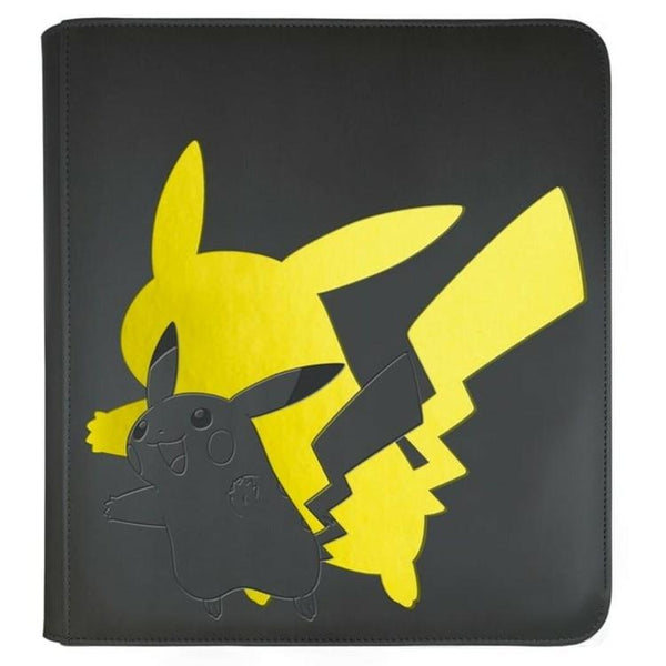 Ultra Pro - Portfolio 12 pochettes avec fermeture éclair - 480 emplacements  -  Pokémon  -  Elite Series Pikachu