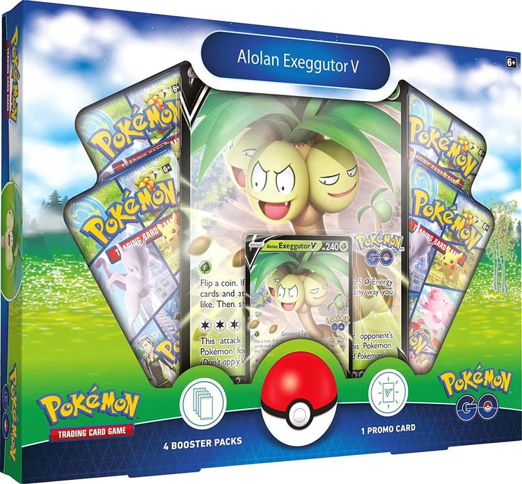 Pokémon - Boîte de collection Pokémon Go  -  Alolan Exeggutor V