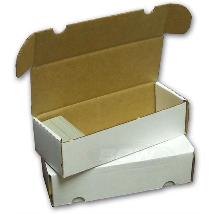 BCW - Boîte de rangement en carton de 550 cartes standards (3" X 4")