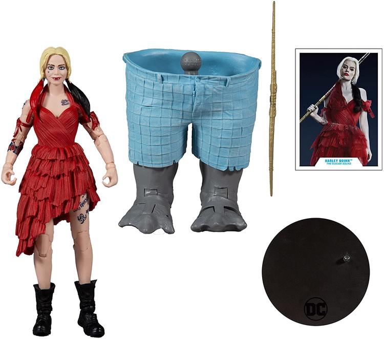 McFarlane - Figurine action de 17.8cm  -  DC Multiverse  -  The suicide Squad  -  Harley Quinn