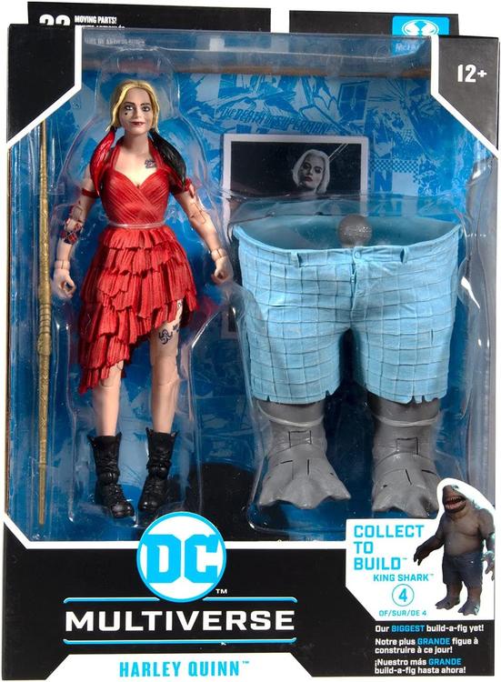 McFarlane - Figurine action de 17.8cm  -  DC Multiverse  -  The suicide Squad  -  Harley Quinn