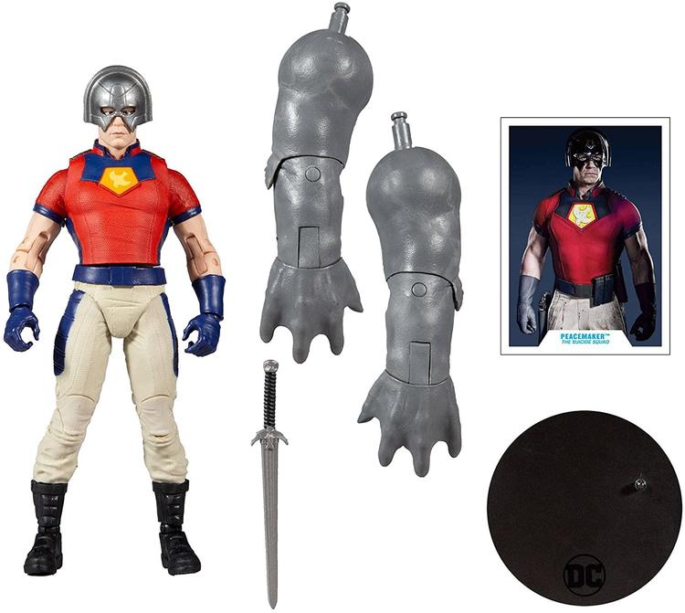 McFarlane - Figurine action de 17.8cm  -  DC Multiverse  -  The suicide Squad  -  Peacemaker