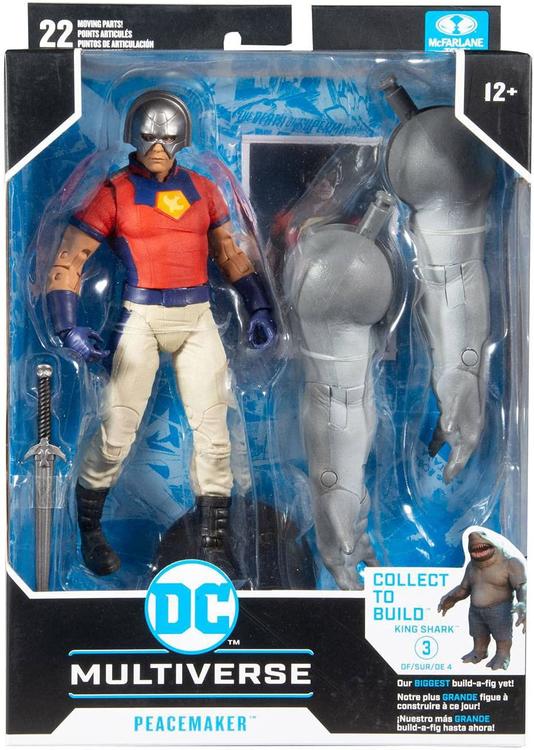 McFarlane - Figurine action de 17.8cm  -  DC Multiverse  -  The suicide Squad  -  Peacemaker