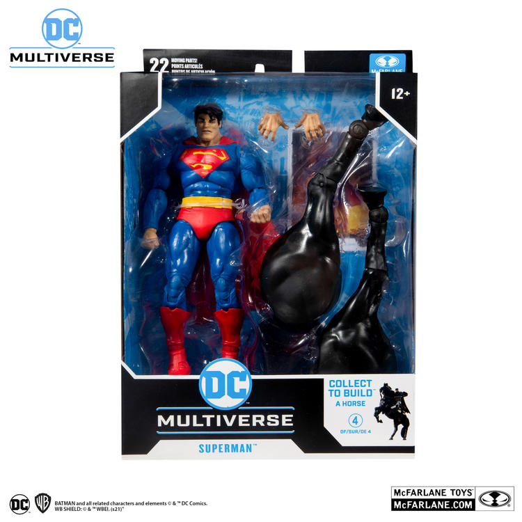 McFarlane - Figurine action de 17.8cm  -  DC Multiverse  -  Batman: The Dark knight returns  -  Superman