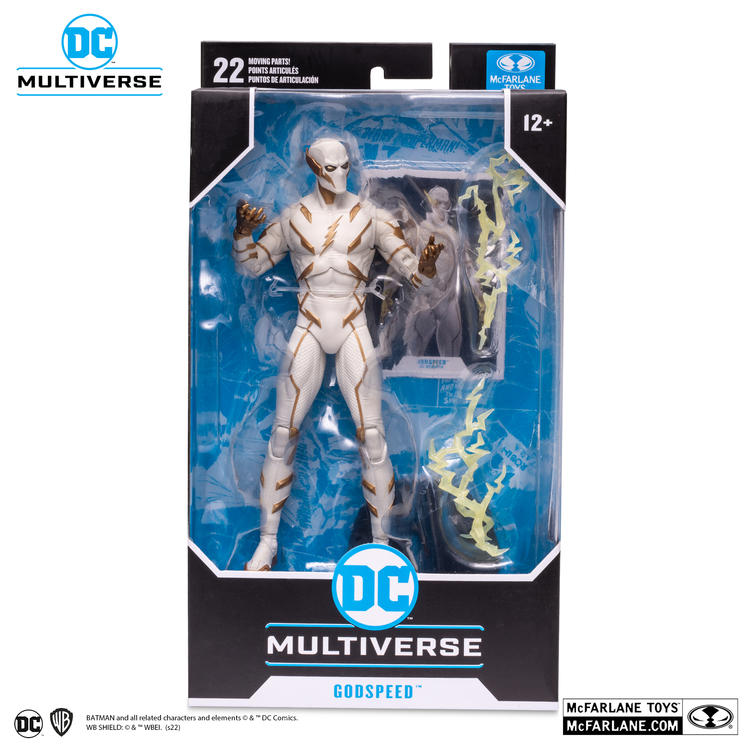 McFarlane - Figurine action de 17.8cm  -  DC Multiverse  -  DC Regirth  -  Godspeed