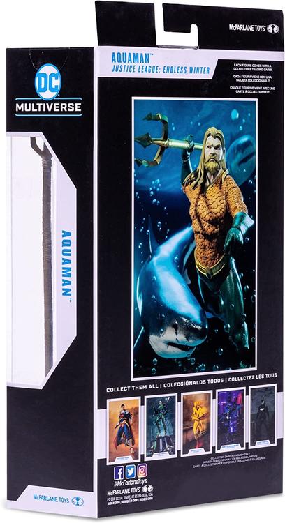 McFarlane - Figurine action de 17.8cm  -  DC Multiverse  -  Justice League Endless Winter  -  Aquaman