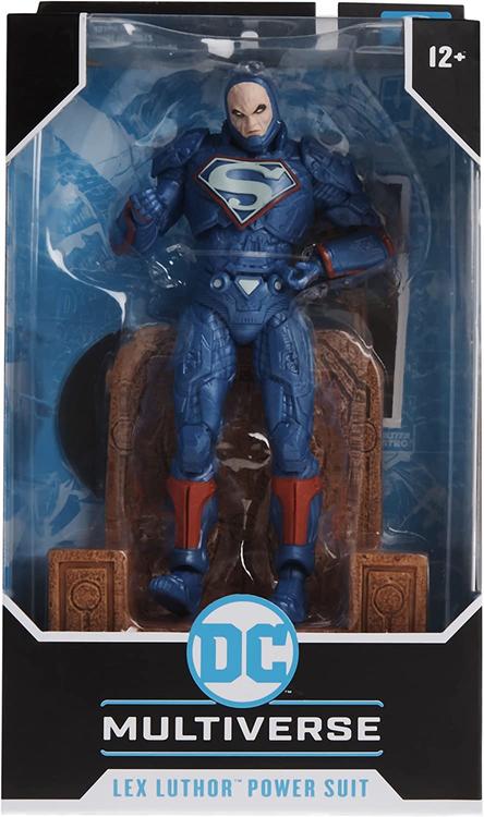 McFarlane Toys  -  Figurine action de 17.8cm  -  DC Multiverse  -  Justice League: The Darkseid War  -  Lex Luthor Power Suit