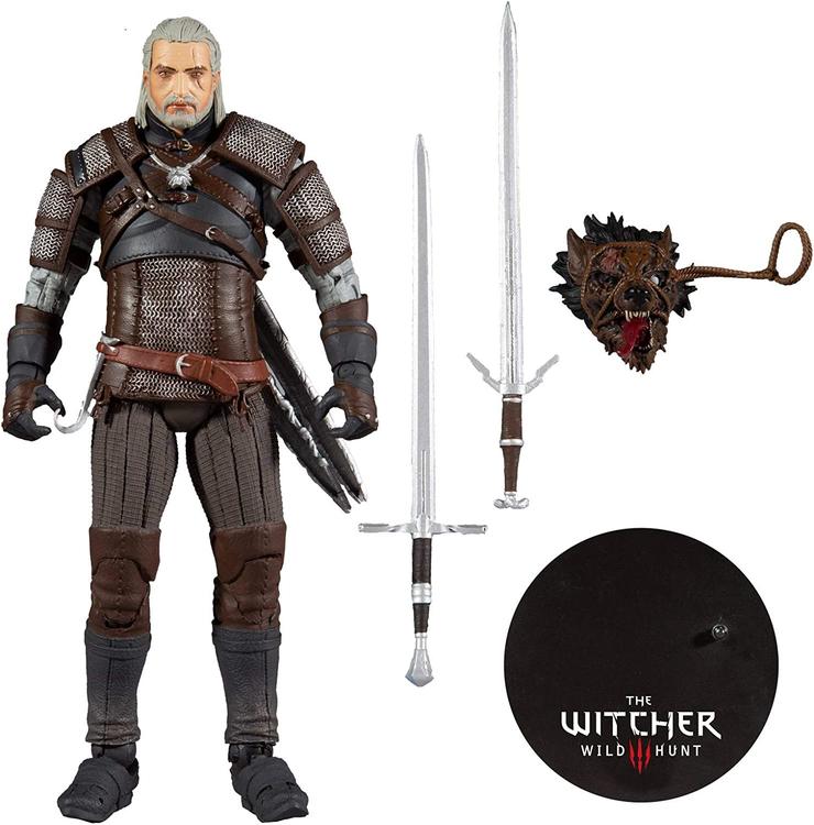 McFarlane - Figurine action de 17.8cm  -  The Witcher III Wild Hunt  -  Geralt of Rivia