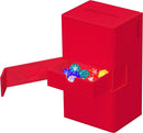 Ultimate Guard - 200+ Card Deck Box - Twin Flip'n'tray Xenoskin - Red