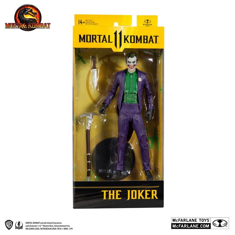 McFarlane Toys  -  Figurine action de 17.8cm  -  Mortal Kombat 11  -  The Joker