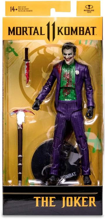 McFarlane - Figurine action de 17.8cm  -  Mortal Kombat 11  -  The Joker ensanglanté