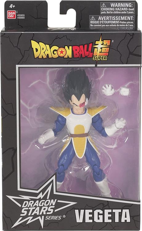 Bandai - Figurine d'action de 15 cm - Série Dragon Stars  -  DragonBall Super  -  Vegeta