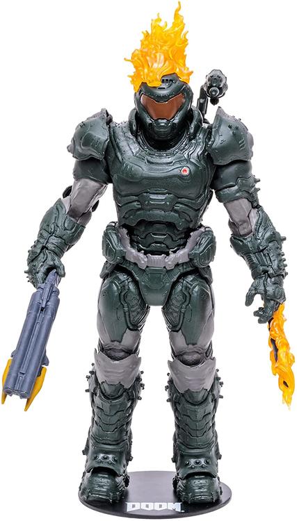 McFarlane - Figurine action de 17.8cm  -  Doom Eternal  -  Doom Slayer Ember Skin