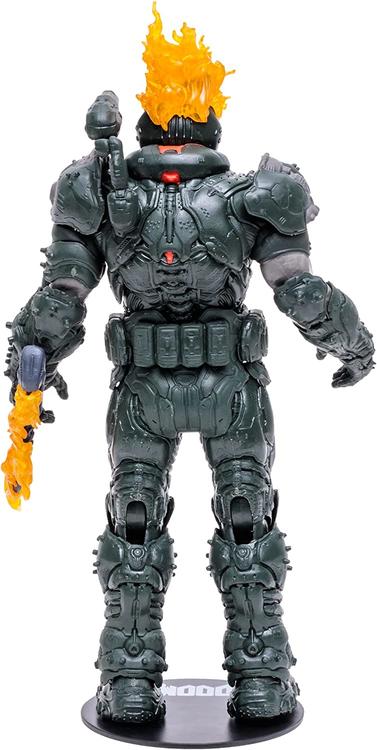 McFarlane - Figurine action de 17.8cm  -  Doom Eternal  -  Doom Slayer Ember Skin