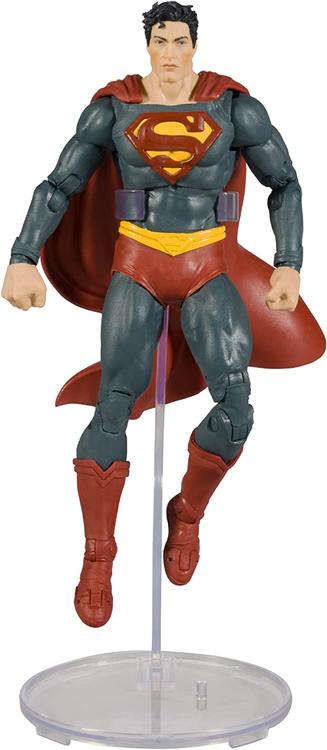 McFarlane - DC Direct - Figurine DC de 17.8cm  -  DC Black Adam Comic inclus  -  Superman