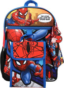 Bioworld - Spider-man 6-Piece Backpack Set (Teen Size)