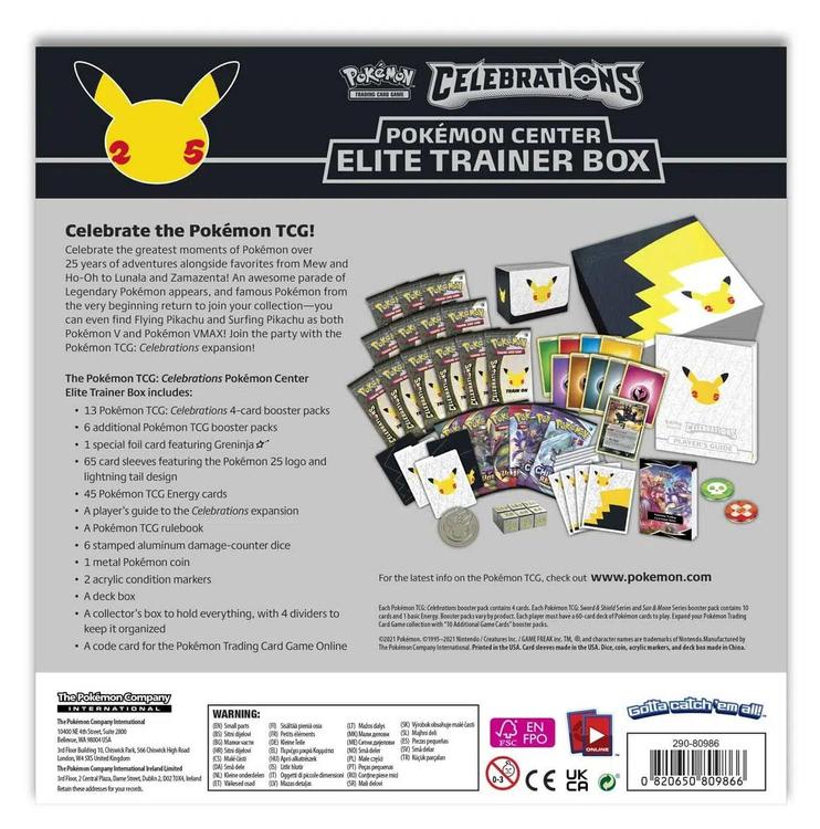 Pokémon - Elite Trainer Box - Celebrations