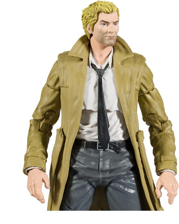McFarlane - DC Direct - Figurine DC de 17.8cm  -  DC Black Adam Comic inclus  -  John Constantine