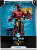 McFarlane - Figurine action de 23cm  -  DC Multiverse  -  Black Adam  -  Sabbac