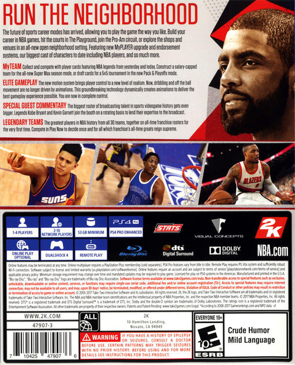 NBA 2K18  ( VA ) (usagé)