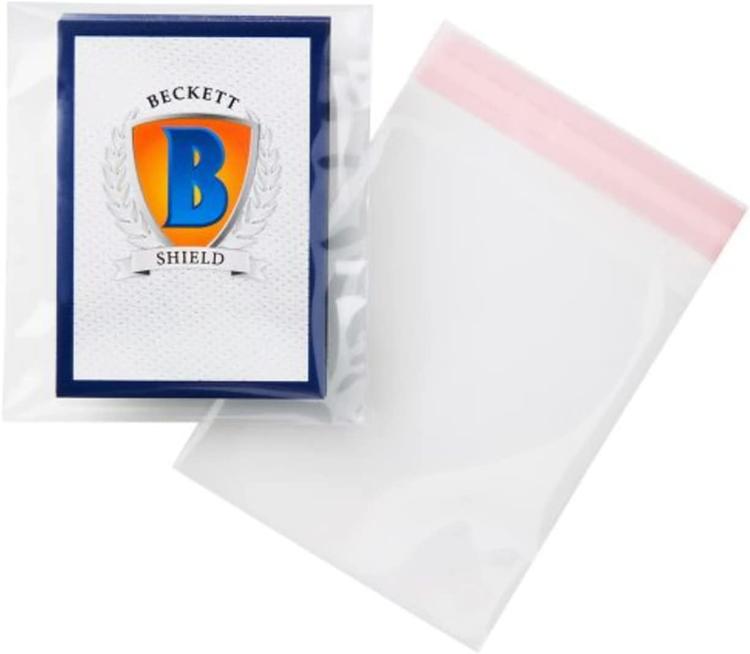 Beckett - 100 Sacs refermable pour un équipe de 35 cartes de grandeur standard  (3" X 4")  -  Transparent ou souple team bags