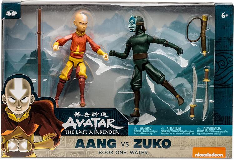 McFarlane - Figurine action de 12.7cm  -  Avatar The last Airbender  -  Aang Vs Zuko