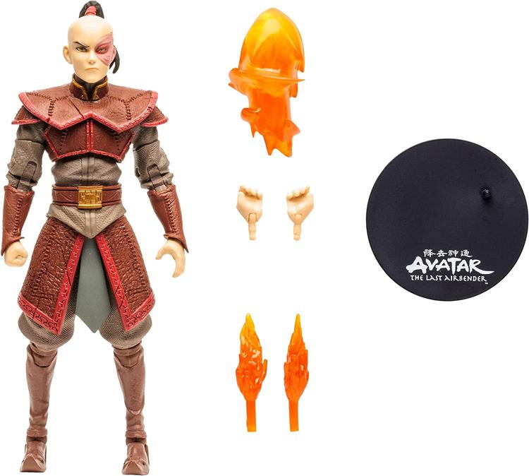 McFarlane - Figurine action de 12.7cm  -  Avatar The last Airbender  -  Zuko