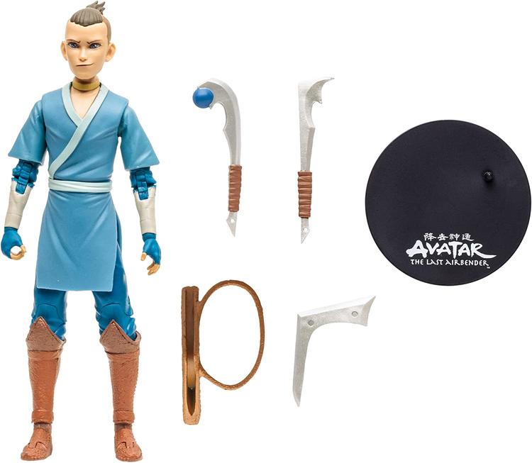 McFarlane - Figurine action de 12.7cm  -  Avatar The last Airbender  -  Sokka