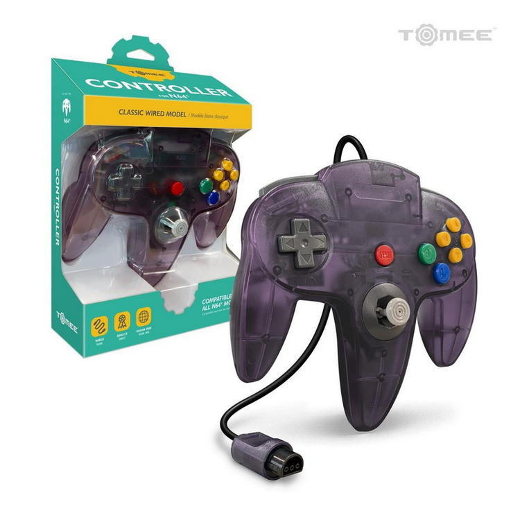 Tomee - Manette pour Nintendo 64  -  Amethyst Purple
