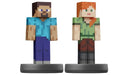 Amiibo - Super Smash Bros.  -  Minecraft  -  Steve & Alex